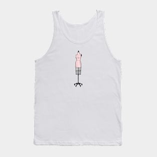 fashion designer clothes on a mannequin Tank Top